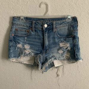 Festival shorts high wasted